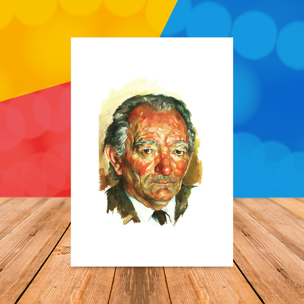 JJ0454 Incognito Art Print by Ange Bell