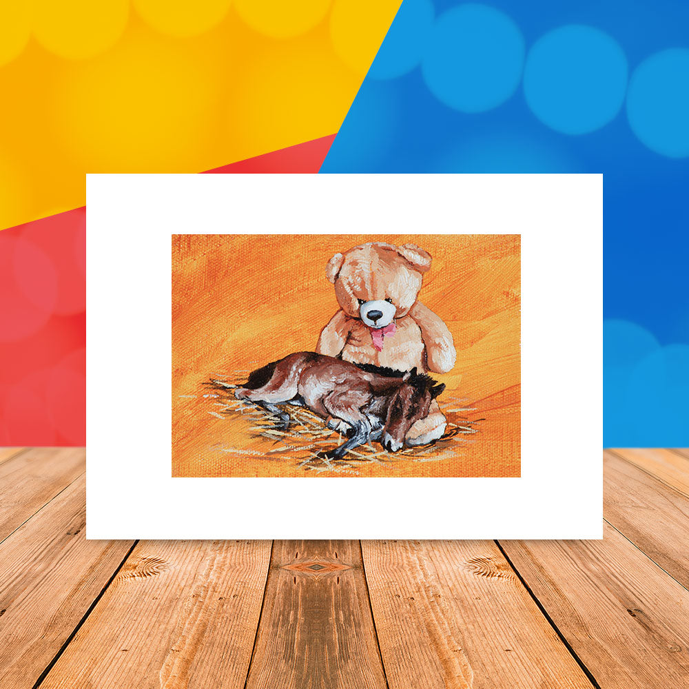 JJ22-0307 Incognito Art Print by Eva Nowinska